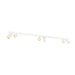 SLV 1011892 ENOLA 2.0 M, CL, SIX, QPAR51, LONG, ceiling surface-mounted luminaire, 6 x 10 W, white (MD01)