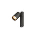 SLV 1011895 ENOLA 2.0 M, CW, SINGLE, QPAR51, square, wall and ceiling surface-mounted luminaire, 1 x 10 W, black (MD01)