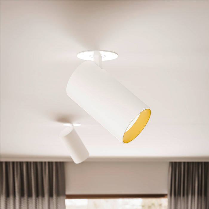 SLV 1011899 ENOLA 2.0 M, RL, SINGLE, QPAR51, recessed ceiling luminaire, 1 x 10 W, black (MD02)