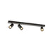 SLV 1011913 ENOLA 2.0 S, CL, TRIPPLE, GU10 MINI, PAR11, LONG, Surface-mounted ceiling luminaire, 3 x 5 W, black (MD01)