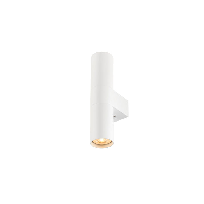 SLV 1011928 ENOLA 2.0 S, WL, DOUBLE, GU10 MINI, PAR11, Surface-mounted wall luminaire, 2 x 5 W, white (MD01)