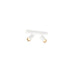 SLV 1011932 ENOLA 2.0 S, CL, DOUBLE, GU10 MINI, PAR11, Surface-mounted ceiling luminaire, 2 x 5 W, white (MD01)