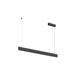 SLV 1011950 LINIUS 120, PD, DALI, CEILING ROSE, pendant luminaire, 2700 K, 34 W, 90°, black (MD26)