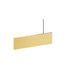 SLV 1011935 LINIUS 120, PD, PHASE, CEILING ROSE, pendant luminaire, 2700 K, 34 W, 90°, brass-coloured (MD25)