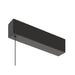 SLV 1011936 LINIUS 120, PD, PHASE, CEILING ROSE, pendant luminaire, 3000 K, 34 W, 90°, black (MD29)