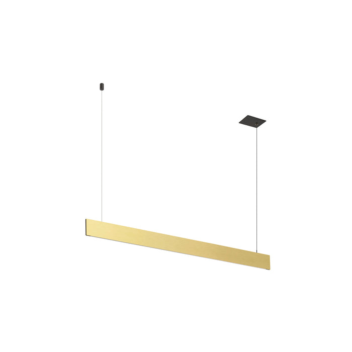 SLV 1011955 LINIUS 120, PD, DALI, RECESSED, pendant luminaire, 2700 K, 34 W, 90°, brass-coloured (MD23)