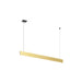 SLV 1011955 LINIUS 120, PD, DALI, RECESSED, pendant luminaire, 2700 K, 34 W, 90°, brass-coloured (MD24)