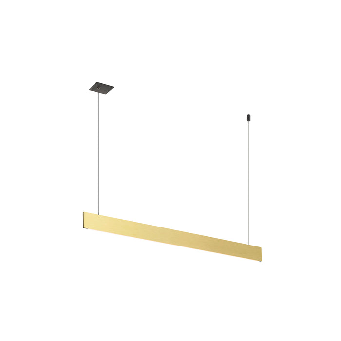 SLV 1011939 LINIUS 120, PD, PHASE, RECESSED, pendant luminaire, 2700 K, 34 W, 90°, brass-coloured (MD28)