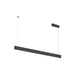 SLV 1011958 LINIUS 150, PD, DALI, CEILING ROSE, pendant luminaire, 2700 K, 40 W, 90°, black (MD01)