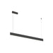 SLV 1011960 LINIUS 150, PD, DALI, CEILING ROSE, pendant luminaire, 3000 K, 40 W, 90°, black (MD24)