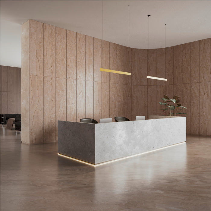 SLV 1011949 LINIUS 150, PD, PHASE, RECESSED, pendant luminaire, 3000 K, 40 W, 90°, brass-colored (MD20)