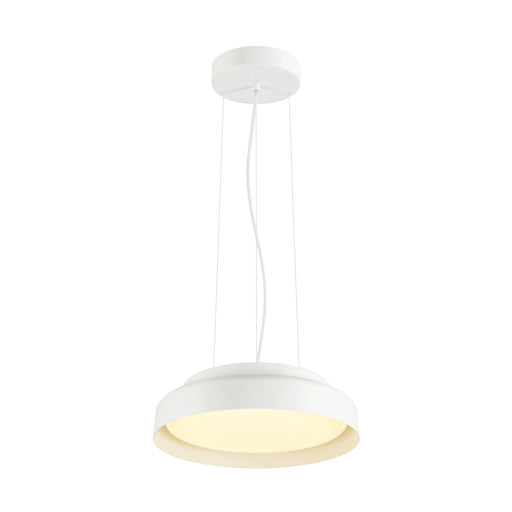 SLV 1011992 OVANA 44, PD, LED, PHASE, CCT, pendant luminaire, 2700/3000/4000 K, 14 W, 115°, white (MD01)
