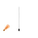 SLV 1012086 FITU LAMP SET, PD, INCL. E27 LAMP AND 3PH. ADAPTER, 3~ Pendant luminaire, Pendant length: 500 cm, 2500 K, E27, 1 x 15 W, 7.5 W, PHASE, 320°, black (MD01)