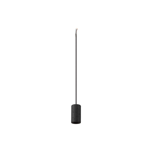 SLV 1012097 FITU LAMP SET, PD, STONE, INCL. E27 LAMP AND 1PH. ADAPTER, 1~ pendant luminaire, pendant: 500 cm, 1900 K, Globe 125 , 1 x 15 W, 6 W , 330°, black (MD01)