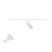 SLV 1012048 PURI 2.0 LAMP SET, Tube, 1~ Spot, INCL. PAR16 GU10, 2700 K, GU10, 1 x 6 W, PHASE, 38°, white (MD01)