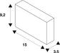 SLV 1012135 PL-BEAM PRO S/M, POLE CLAMP, anthracite (MD12)