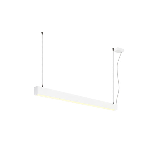 SLV 1012154 GLENOS 2.0, PD, 1.2M, DALI, UGR19, Pendant luminaire, Pendant length: 200 cm, 3000 K, 38 W, 80°, white (MD01)