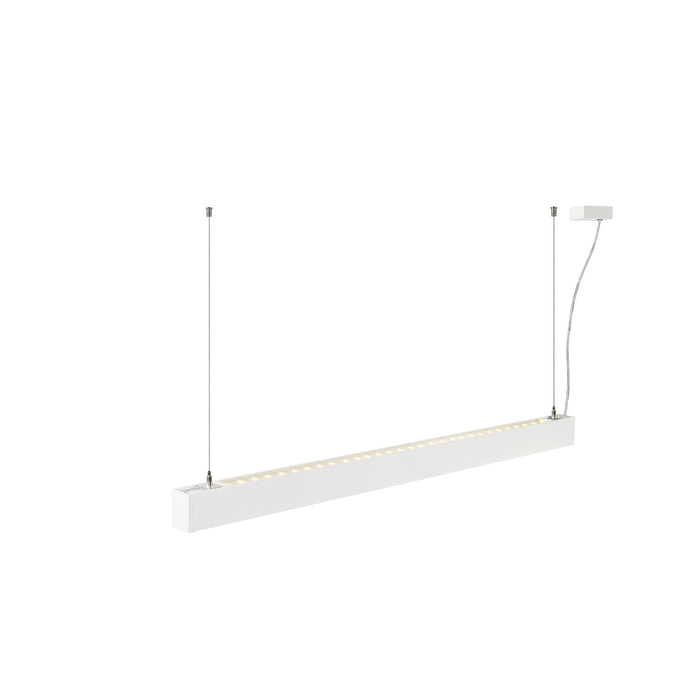 SLV 1012154 GLENOS 2.0, PD, 1.2M, DALI, UGR19, Pendant luminaire, Pendant length: 200 cm, 3000 K, 38 W, 80°, white (MD24)