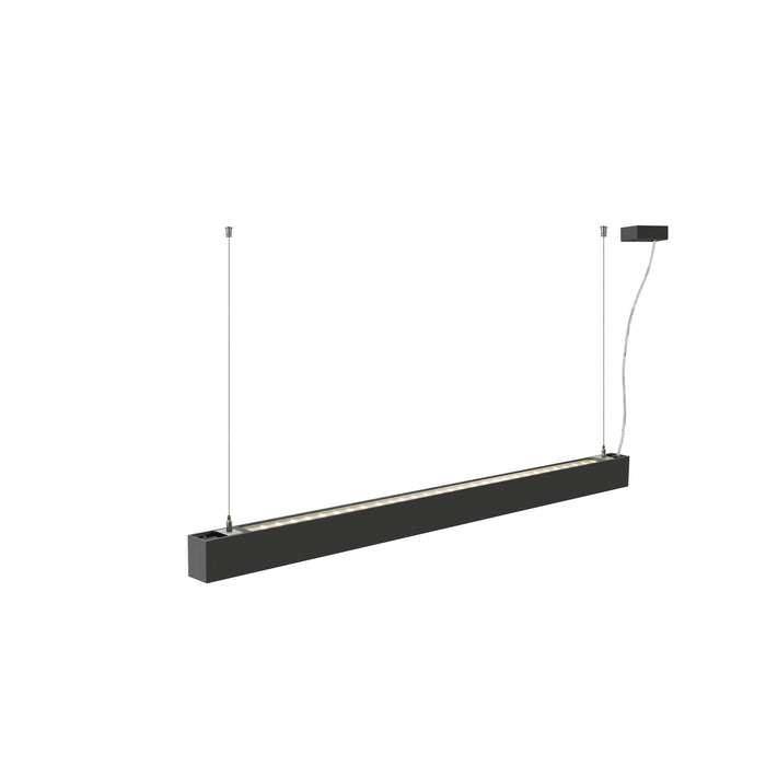 SLV 1012155 GLENOS 2.0, PD, 1.2M, DALI, UGR19, Pendant luminaire, Pendant length: 200 cm, 3000 K, 38 W, 80°, black (MD24)
