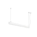 SLV 1012156 GLENOS 2.0, PD, 1.2M, DALI, UGR19, Pendant luminaire, Pendant length: 200 cm, 4000 K, 38 W, 80°, white (MD23)