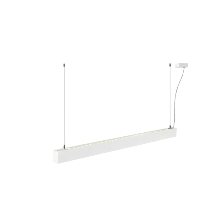 SLV 1012156 GLENOS 2.0, PD, 1.2M, DALI, UGR19, Pendant luminaire, Pendant length: 200 cm, 4000 K, 38 W, 80°, white (MD24)