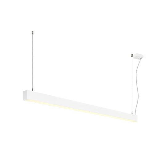 SLV 1012158 GLENOS 2.0, PD, 1.5M, DALI, UGR19, Pendant luminaire, Pendant length: 200 cm, 3000 K, 46 W, 80°, white (MD01)