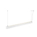 SLV 1012158 GLENOS 2.0, PD, 1.5M, DALI, UGR19, Pendant luminaire, Pendant length: 200 cm, 3000 K, 46 W, 80°, white (MD24)