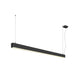 SLV 1012159 GLENOS 2.0, PD, 1.5M, DALI, UGR19, Pendant luminaire, Pendant length: 200 cm, 3000 K, 46 W, 80°, black (MD01)