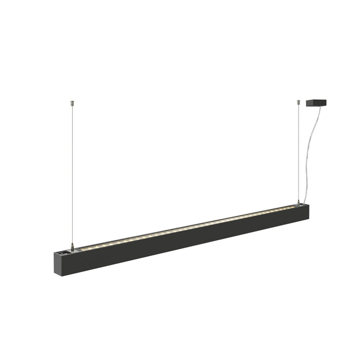 SLV 1012159 GLENOS 2.0, PD, 1.5M, DALI, UGR19, Pendant luminaire, Pendant length: 200 cm, 3000 K, 46 W, 80°, black (MD24)