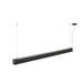 SLV 1012159 GLENOS 2.0, PD, 1.5M, DALI, UGR19, Pendant luminaire, Pendant length: 200 cm, 3000 K, 46 W, 80°, black (MD24)