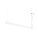 SLV 1012160 GLENOS 2.0, PD, 1.5M, DALI, UGR19, Pendant luminaire, Pendant length: 200 cm, 4000 K, 46 W, 80°, white (MD01)