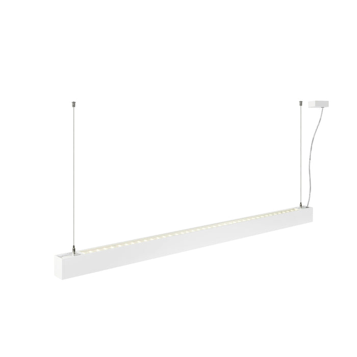 SLV 1012160 GLENOS 2.0, PD, 1.5M, DALI, UGR19, Pendant luminaire, Pendant length: 200 cm, 4000 K, 46 W, 80°, white (MD24)