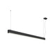 SLV 1012161 GLENOS 2.0, PD, 1.5M, DALI, UGR19, Pendant luminaire, Pendant length: 200 cm, 4000 K, 46 W, 80°, black (MD01)