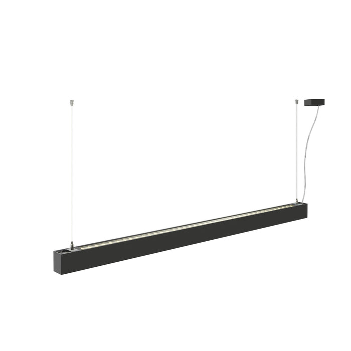 SLV 1012161 GLENOS 2.0, PD, 1.5M, DALI, UGR19, Pendant luminaire, Pendant length: 200 cm, 4000 K, 46 W, 80°, black (MD24)