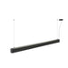 SLV 1012161 GLENOS 2.0, PD, 1.5M, DALI, UGR19, Pendant luminaire, Pendant length: 200 cm, 4000 K, 46 W, 80°, black (MD24)