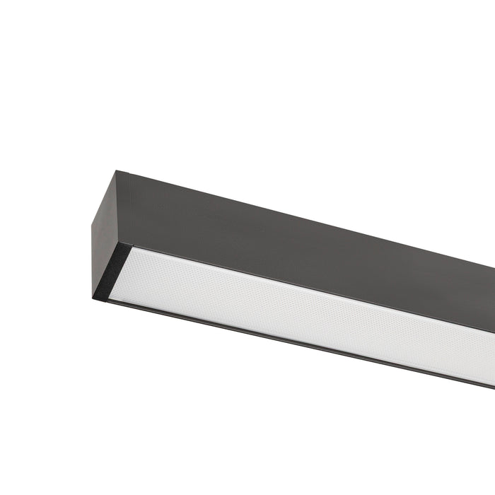 SLV 1012155 GLENOS 2.0, PD, 1.2M, DALI, UGR19, Pendant luminaire, Pendant length: 200 cm, 3000 K, 38 W, 80°, black (MD25)