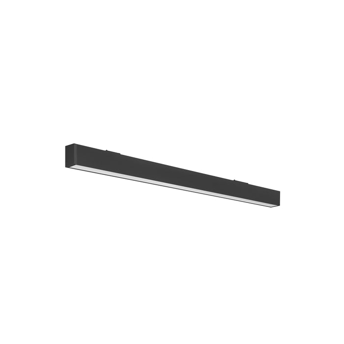 SLV 1012163 GLENOS 2.0, CL, 1.2M, DALI, UGR22, surface-mounted ceiling luminaire, 3000 K, 17 W, black (MD23)