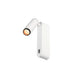 SLV 1012178 GRIP! S, WL, ON/OFF SWITCH, wall-mounted luminaire, 2700 K, 4.6 W, 29°, white / black (MD23)