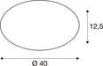 SLV 1012186 LIPSY 2.0 40, CW, DOME, Wall and Ceiling Surface-Mounted Luminaire, 3000 K / 4000 K, 9 W / 18 W, 120°, white / milky (MD12)