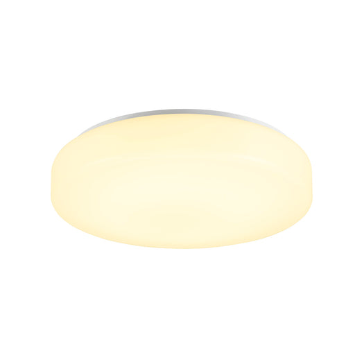 SLV 1012187 LIPSY 2.0 40, CW, DRUM, Wall and Ceiling Surface-Mounted Luminaire, 3000 K / 4000 K, 9/18 W, 120°, white / milky (MD01)