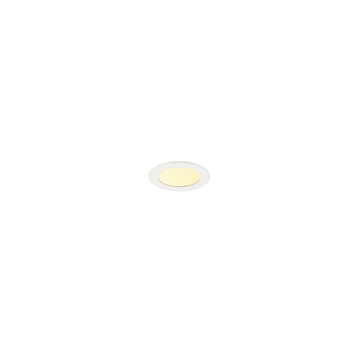 SLV 1012198 SENSER 2.0 12, RL, round, PHASE, recessed ceiling luminaire, 3000 K / 4000 K, 8 W, 90°, white (MD01)