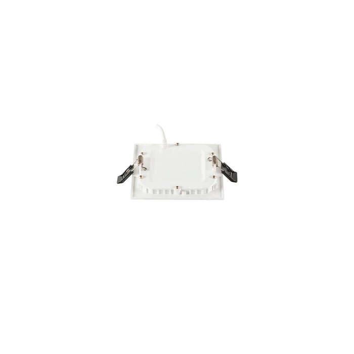 SLV 1012199 SENSER 2.0 12, RL, square, PHASE, recessed ceiling luminaire, 3000 K / 4000 K, 8.4 W, 90°, white (MD24)