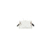 SLV 1012199 SENSER 2.0 12, RL, square, PHASE, recessed ceiling luminaire, 3000 K / 4000 K, 8.4 W, 90°, white (MD24)