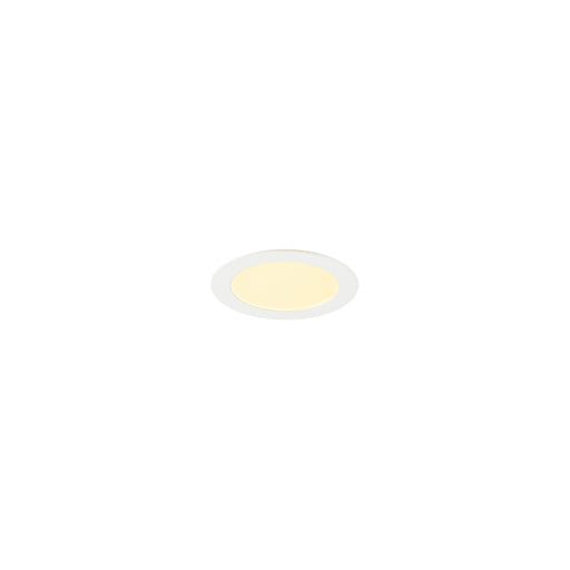 SLV 1012200 SENSER 2.0 18, RL, round, PHASE, recessed ceiling luminaire, 3000 K / 4000 K, 12 W, 90°, white (MD01)