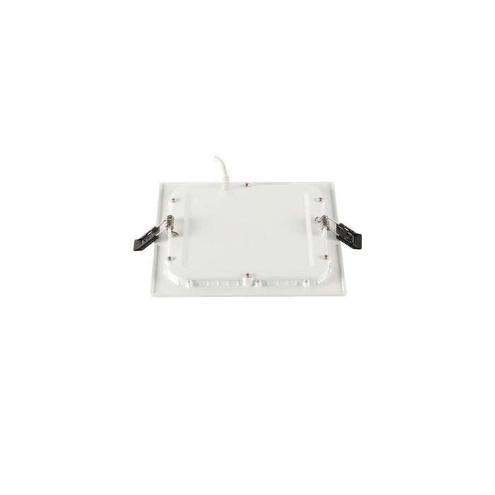 SLV 1012201 SENSER 2.0 18, RL, square, PHASE, recessed ceiling luminaire, 3000 K / 4000 K, 12 W, 90°, white (MD25)