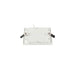 SLV 1012201 SENSER 2.0 18, RL, square, PHASE, recessed ceiling luminaire, 3000 K / 4000 K, 12 W, 90°, white (MD25)