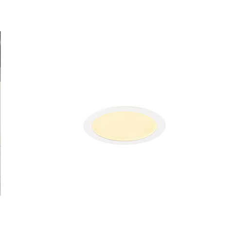 SLV 1012202 SENSER 2.0 24, RL, round, PHASE, recessed ceiling luminaire, 3000 K / 4000 K, 90°, 18 W, white (MD01)