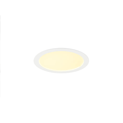 SLV 1012204 SENSER 2.0 30, RL, round, PHASE, recessed ceiling luminaire, 3000 K / 4000 K, 25 W, 90°, white (MD01)