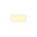 SLV 1012205 SENSER 2.0 30, RL, square, PHASE, recessed ceiling luminaire, 3000 K / 4000 K, 25 W, 90°, white (MD01)