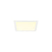 SLV 1012205 SENSER 2.0 30, RL, square, PHASE, recessed ceiling luminaire, 3000 K / 4000 K, 25 W, 90°, white (MD23)